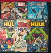 Selection of Marvel Tales to Astonish: Featuring Sub-Mariner and The Hulk to include issues 96,