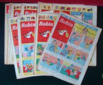 Selection of The Robin Comic: Companion to Eagle and Girl comic featuring Andy Pandy, Richard