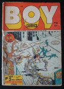 Boy Comic: Issue No 29 Costumed Character Crimebuster (10cent) Lev Gleason Publication condition