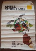 Ephemera – Poster – Shell – nature trails: large colour poster issued by Shell advertising Shell