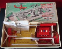 Nulli Secundus (made in England) - “Dan Dare” remote control Helicopter: Finished in red, silver,