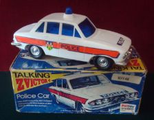 Palitoy Talking Z Victor 4 Police Car: Having 6 Different Sayings and Siren in working order