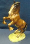 Beswick Horse Welsh Cob Rearing Model 1014: Designed by Arthur Greddington and was introduced in1944