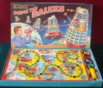 Codeg Dr Who Dodge The Daleks Game: Boxed 1965. Rare Board Game for 4 players, instructions