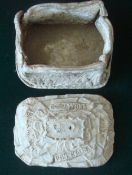 Crimean War Lead Canister: Made by Stock & Sons having the Diamond registration mark for the Year