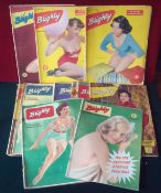 1950s Blighty Magazine: The National Humorous Weekly featuring Pin-Ups and Cartoons various