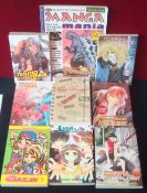 Nine Manga Comics: Manga (?? Manga?) are comics created in Japan or by Japanese creators in the
