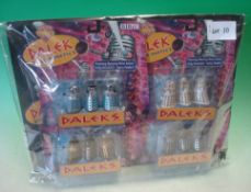 Daleks Roll A Matics by Product Enterprise: Complete Set of 4 having different Colour variations