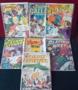 Seven American 1950s Comics: To include Blackhawk No 126, Captain Gallant of the Foreign Legion,