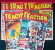 1972 TV Action + Countdown Comic: Featuring Dr Who, Autocat & Motormouse, Hawaii Five O, The