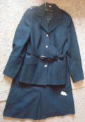 Post 1953 Woman’s Police Uniform: No pocket tunic with white metal Metropolitan buttons by Andre