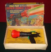 Merit Space Pilot 3 colour Super-Sonic Gun: Scarce example is black, with red switch to side in a