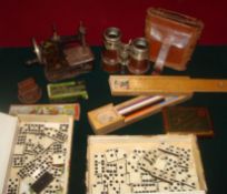 Quantity of Collectables: To consist of Britannia Slate Pencils, Wooden pencil case, Zig Zag