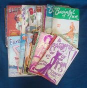 1950s A Basinful of Fun Magazine: Featuring Jokes, Cartoons, and Stories in the form of A5