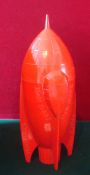 Dan Dare Horlicks Space Cup Vintage Original Eagle Spacespace 1950s: Made from Red plastic in the