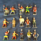 Selection of Metal Soldiers: To consist of 14 in Total having Knights, Indian Sikhs (14)