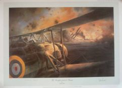 Signed Robert Taylor Military Print by Famous Aviators: This 1st Edition Print is titled The