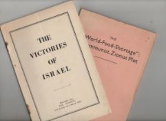 WWII ? Anti-Semitic Literature collection of approx 21 anti-Semitic publications 1930s and later