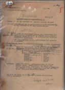 WWII ? V2 Rockets a remarkable archive of typed test reports written during the development phase