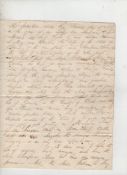 America ? Chicago contemporary copy of an indenture dated July 2nd 1838 being a title deed to a lot