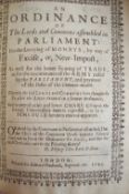 English Civil War An Ordinance of the Lords and Commons for the   levying of moneys by way of