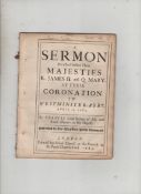 James II A sermon preached before their Majesties K James II and Q Mary at their Coronation in