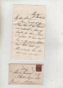 Military ? Crimean War ? Duke of Newcastle two autograph letters signed to Colonel Simmons (later