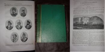 India ? French Book on the Sikhs and Akalis and Sikh Rajas 1870. 19th century French volume on