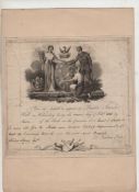Ephemera ? London ? Painter & Stainer?s Livery Company. City of London. 1808. Invitation to a