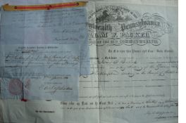 America ? Pennsylvania certificate issued by the Commonwealth of Pennsylvania dated January 6th