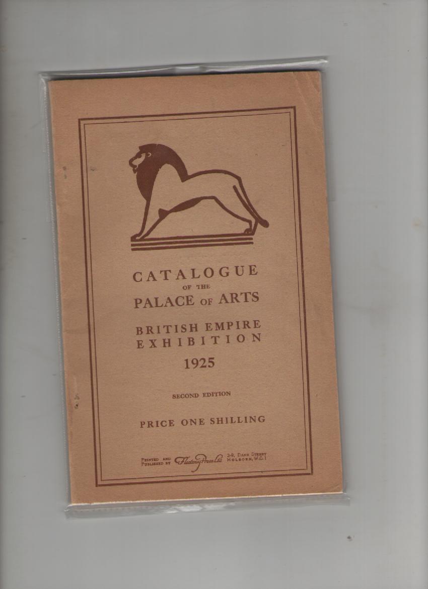 Ephemera ? British Empire Exhibition catalogue of the palace of arts 1925. An extensive 104 page