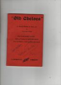 Autograph- music- Richard Taube libretto of ?Old Chelsea? signed across the front cover by Tauber.