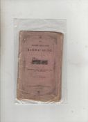 Railways The North Midland Railway guide published by Allen of Nottingham & Leicester 1842. 20pp