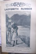 Military Boer Way ? siege of Ladysmith special edition of the Graphic for April 2nd 1900 covering