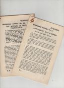 Nazis and Fascists Jewish pamphlets WWII ? remarkable collection of 27 (out of an original total of