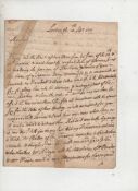 The Duke of Marlborough?s last campaign ? Military autograph letter from James Craggs the Elder ?