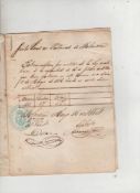 Slavery ? Chinese Slavery in Cuba rare ms document dated 1883 being a return of dead slaves for the