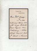 Autograph ? Literature ? Marie Corelli  autograph letter signed to Mrs Gregg accepting an