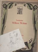 Music ? William Walton group of letters by Susanna Walton^ widow of William Walton concerning a