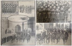 India 1914 French Publication of Sikh Soldiers. 16 pages includes print of Sikh Soldiers in France.