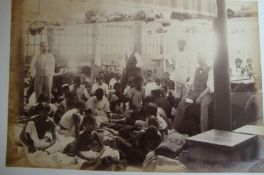 India ? Calcutta ? photographs a superb series of approx 14 albumen prints c1890s showing the