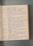 WWI ? Royal Flying Corps Diary of RFC Pilot John Wright^ covering the period August 5th 1914 right