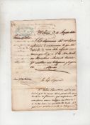 Cuba ? Cigar trade ms document dated 1852 being a licence to build a cigar and cigarette factory