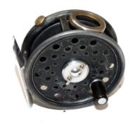 REEL: Hardy The St George Junior 2 9/16" diameter, RHW, good agate line guide, 2 screw drum latch,