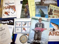 Collection of 13 Hardy Anglers Guides- most with price lists -1967, 68, 69, 70, 71, 73, 74, 77,