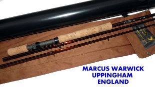 ROD: Marcus Warwick The CC McLaren Sea Trout 12` 3 piece IMX carbon trout fly rod, line rate 6,