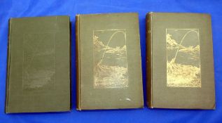 Three Volumes Grimble, A – "The Salmon Rivers Of England And Wales" 1st ed 1913, green cloth