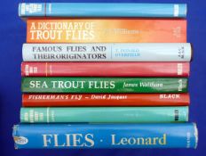 Collection of Eight Fly Tying Books – authors incl. Leonard, Lawrie x 3, Williams, Overfield,