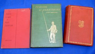 Gallichan, WM – "Fishing In Derbyshire And Around" 1st ed 1905, green cloth binding with gilt, The