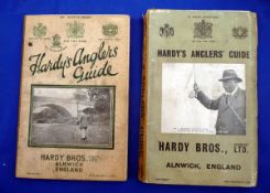 CATALOGUES: (2) Hardy 1926 Angler`s Guide, pictorial cover, tear to spine but complete, stepped